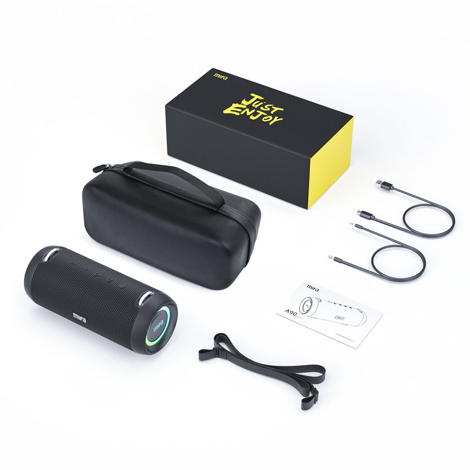 Thumbnail: mifa A90 Bluetooth Speaker 60W Output Power Bluetooth Speaker with Class D Ampli