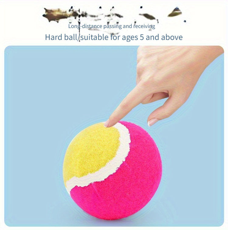 Thumbnail: 1Set Kids Sucker Sticky Ball Toy Outdoor Sports Catch Ball Game Set Throw And Ca