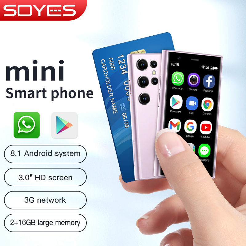 Thumbnail: SOYES S23 Pro Smartphone 3.0-inch Mini Phone 3G Network Supports WIFI Bluetooth 