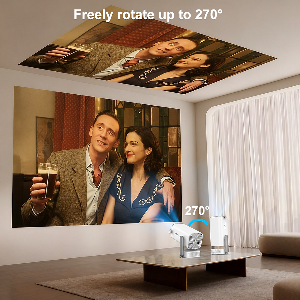 Thumbnail: ThundeaL 4K Android Full HD Projector TD80Pro Mini Beam Projector TD80 Pro 1080P