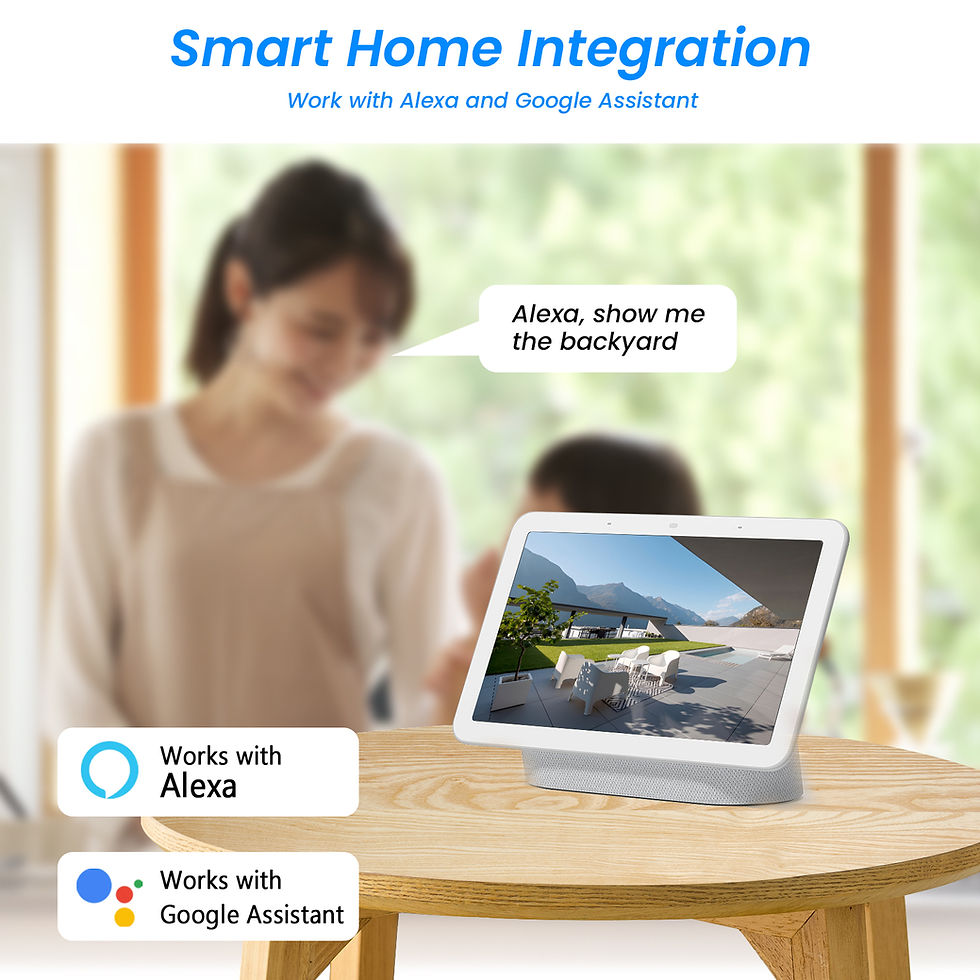 Thumbnail: ANRAN 2K Solar Security Camera 3/5MP Outdoor Wireless 2.4G WIFI Camera Battery C