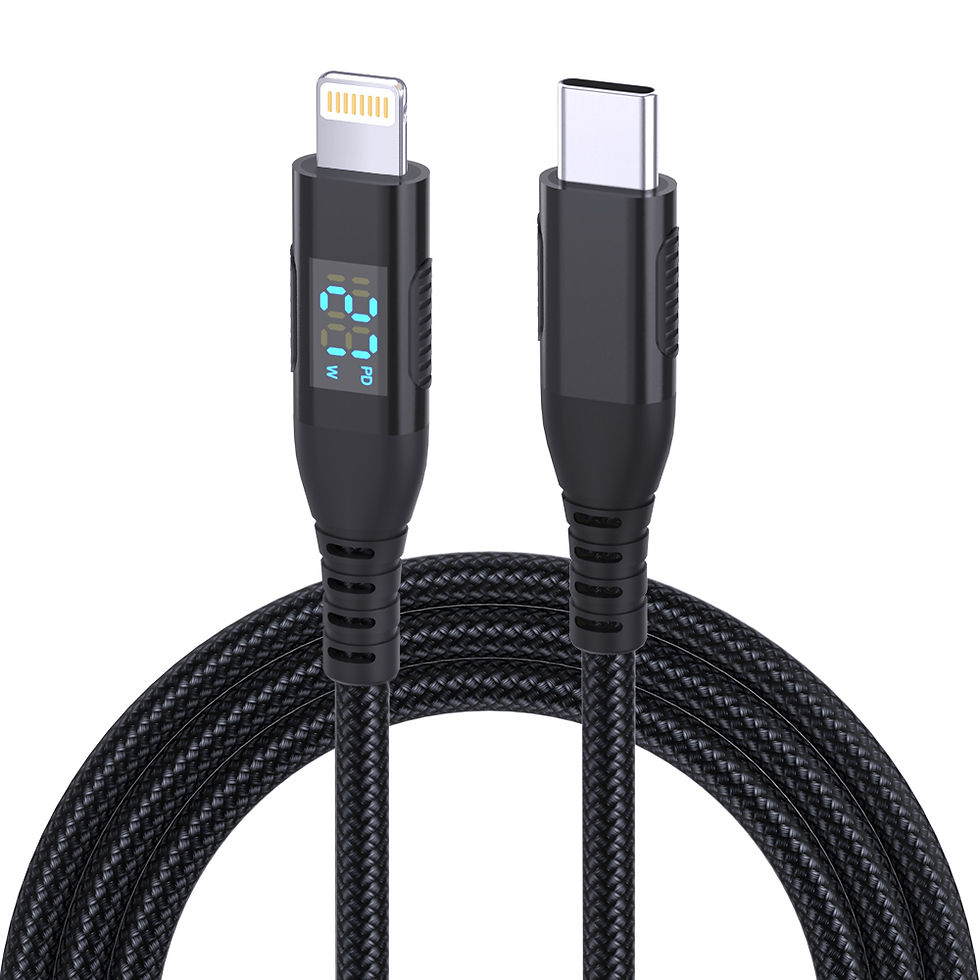 Thumbnail: LAIHONEN USBC to Lightning for iPhone Charger Cable10FT Heavy Duty Lightning Cab