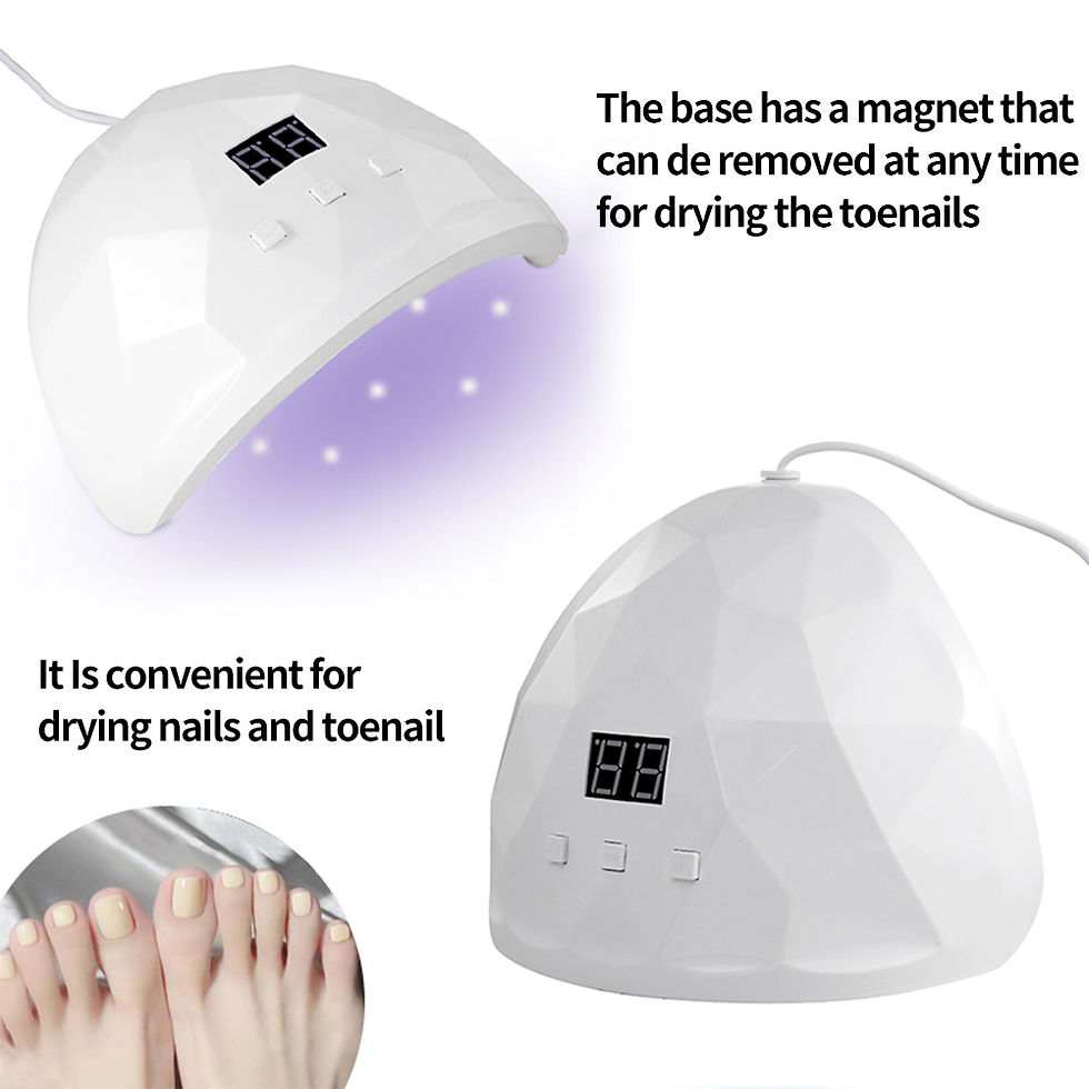 Thumbnail: LULAA 88W Nail Dryer Lamp UV Light For Nails Eyes Protection UV Lamp for Gel Nai