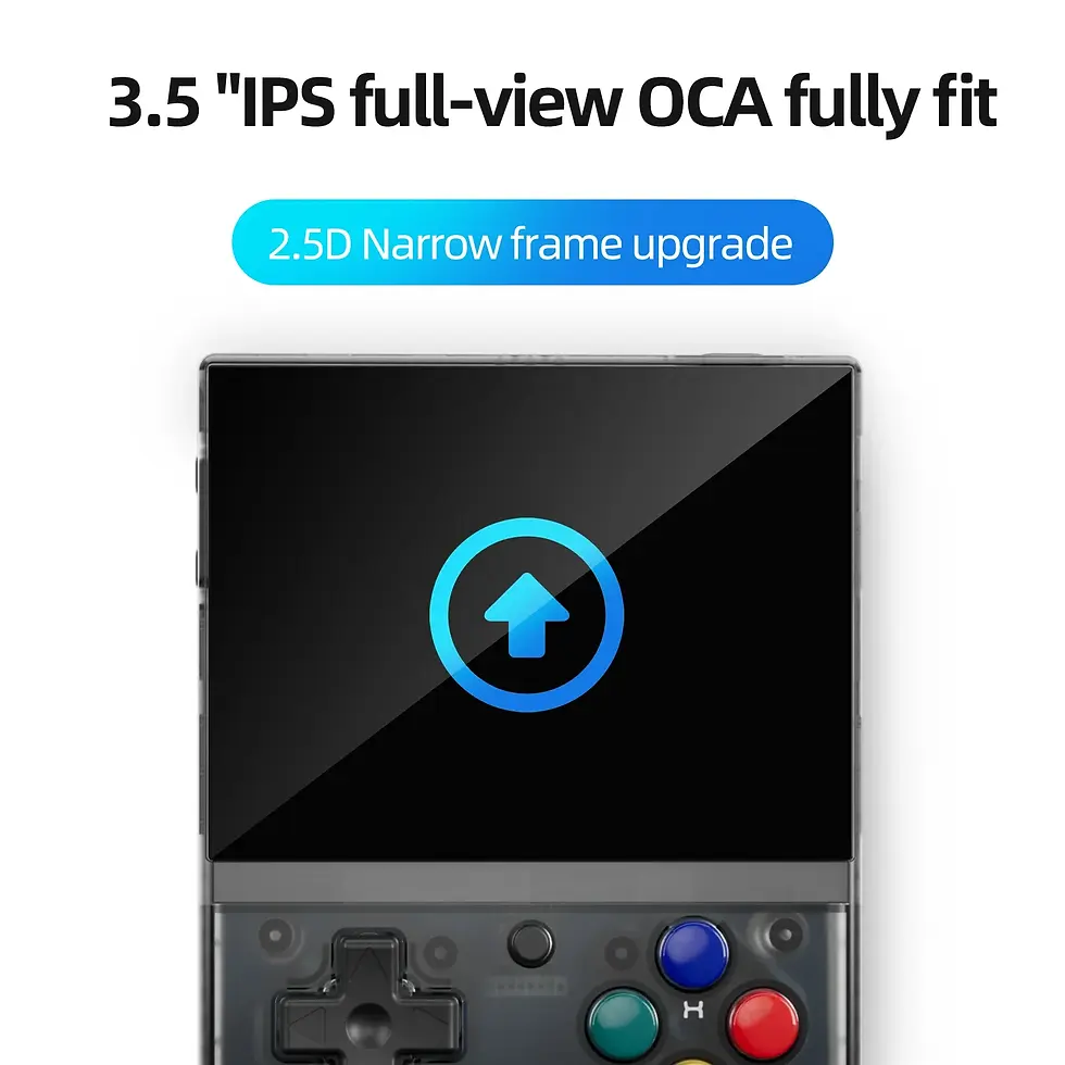 Thumbnail: MIYOO Mini Plus Portable Retro Handheld Game Console V2 Mini+ IPS Screen Classic