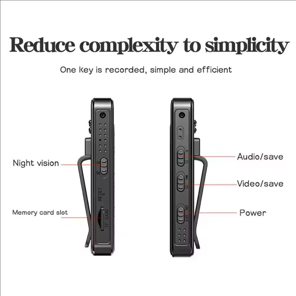 Thumbnail: 1080P HD Mini Camera Portable Small Digital Video Recorder Surveillance Camcorde