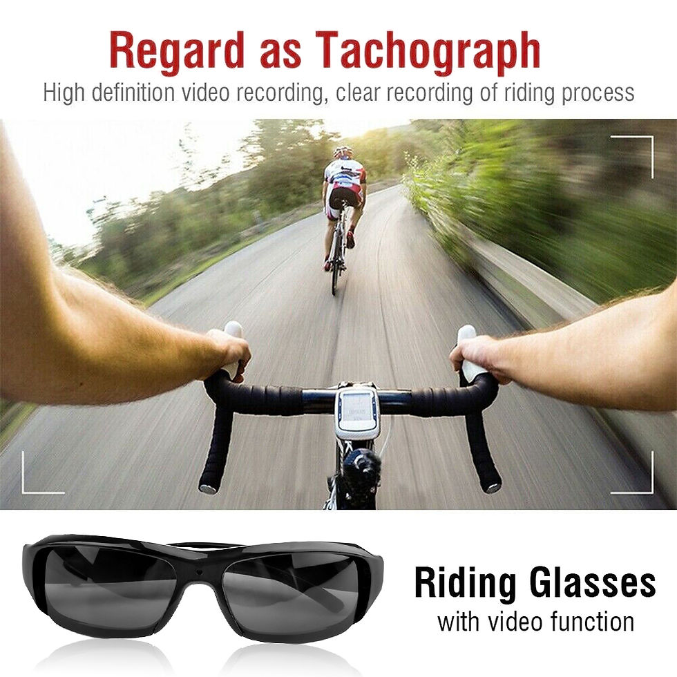 Thumbnail: Portable 1080P HD Mini Glasses Camera Video Recorder Wearable Sunglasses Camera 