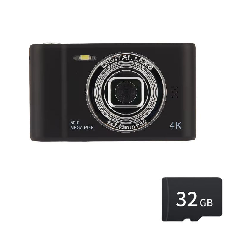 Thumbnail: 4K Digital Camera Travel Selfie Camara 50 Megapixels HD Zoom Photography 2.4inch