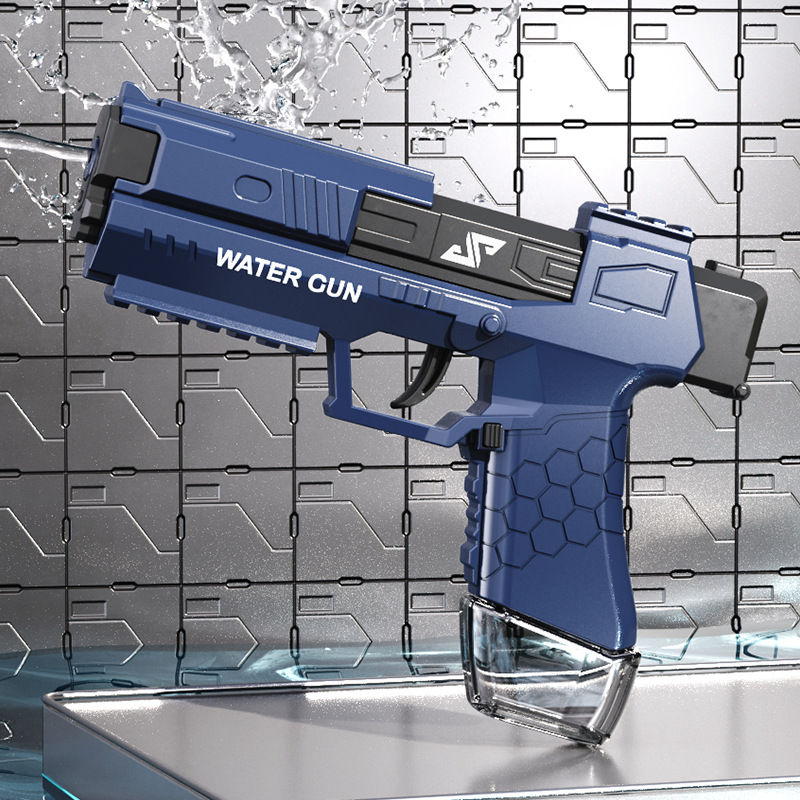 Thumbnail: Water Battle Water Gun Manual Burst Water Gun Funny Pistol Toy for Summer Outdoo