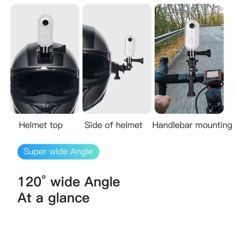 Thumbnail: 4K FHD 1080P Outdoor Sports Camera In Helmet Motorcycle Bike Sport Mini Filming 