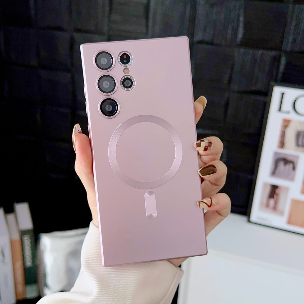 Thumbnail: Luxury Magnetic Wireless Charging Case For Samsung Galaxy S26 S25 S24 S23 S 26 2
