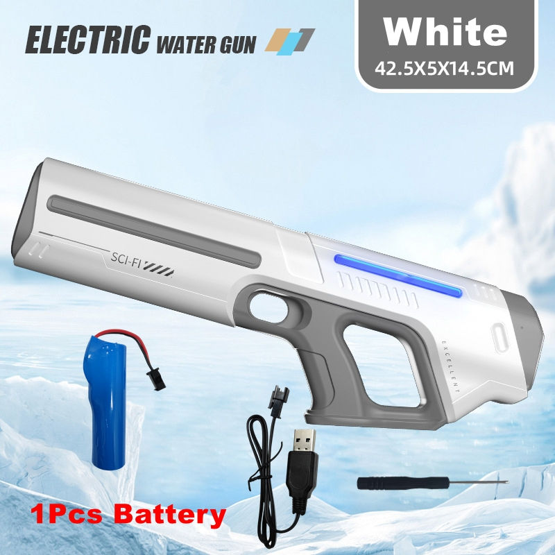Thumbnail: Electric Water Guns for Adults Powerful Squirt Automatic Suction Water Storage G