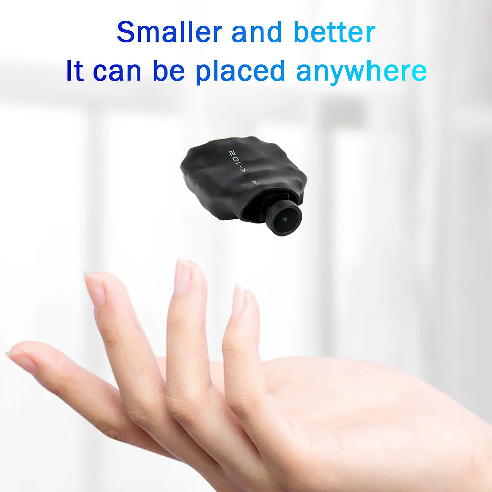 Thumbnail: 4K HD Mini Camera Wireless WIFI Camera Supports 5X zoom, motion detection, remot