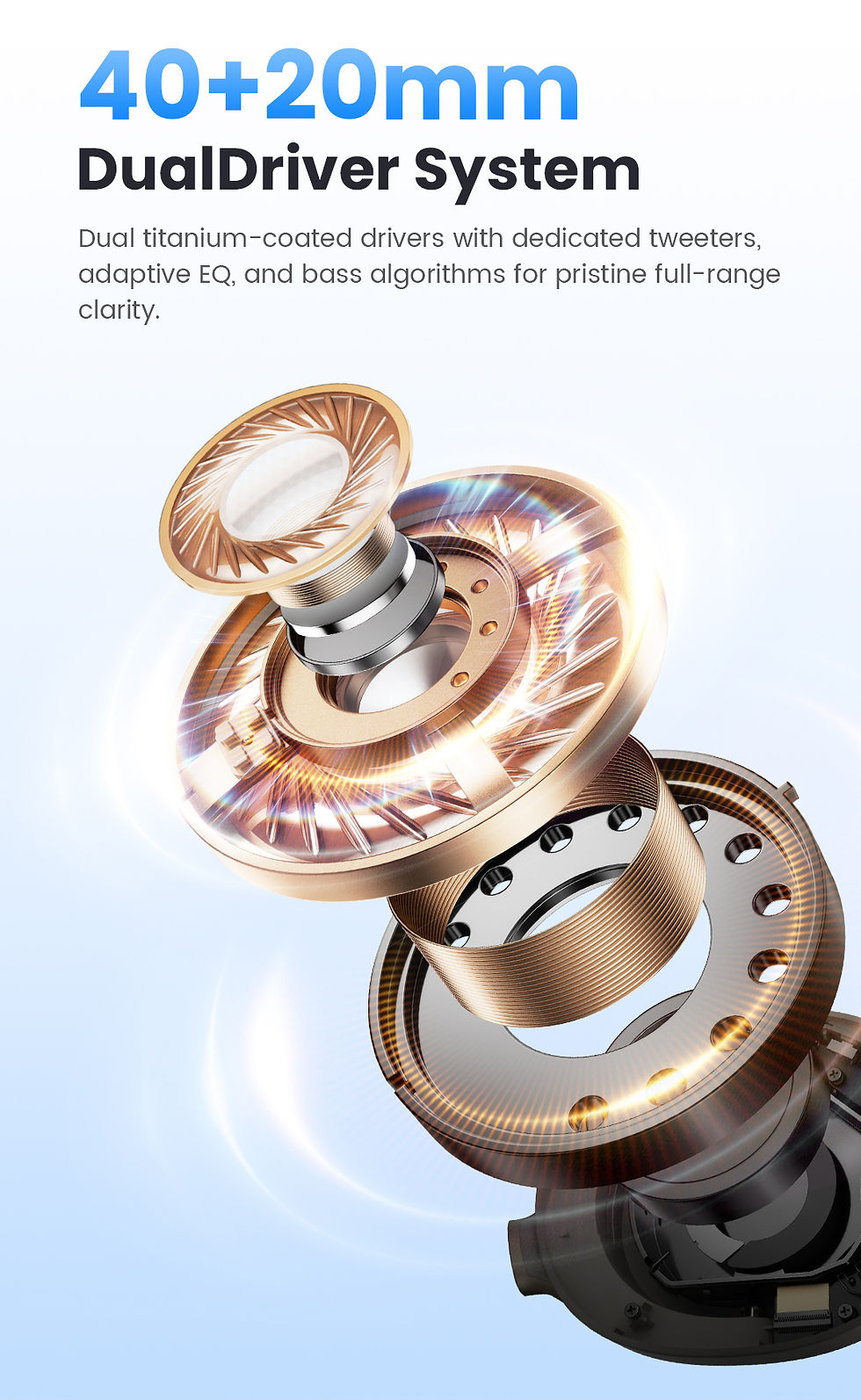 Thumbnail: HAYLOU S40 ANC Wireless Headphone 50dB Noise Canceling Hi-Res 3D Spatial Audio E