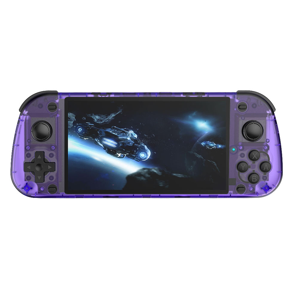 Thumbnail: New R50S Retro Handheld Game Console 5.1 Inch Large Screen Linux System 854*480 