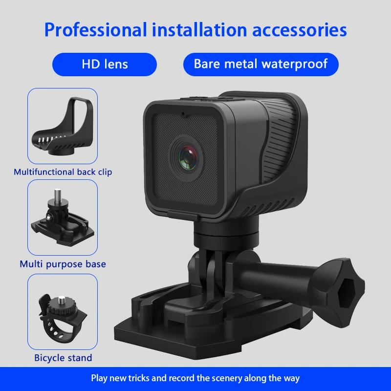 Thumbnail: 1080P high-definition wireless small camera, WiFi hotspot mini DV camera, outdoo