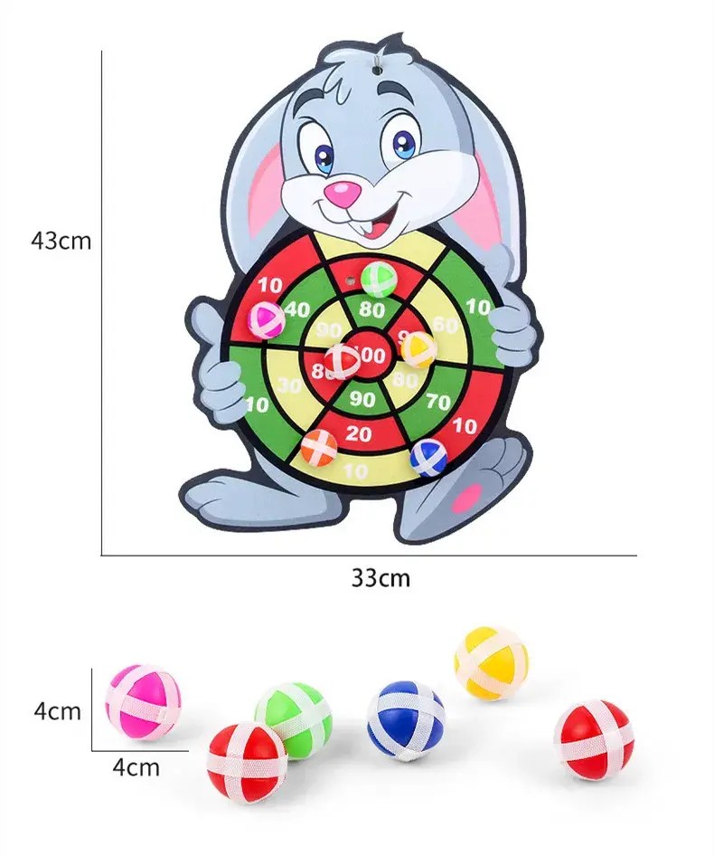 Thumbnail: Educational Dart Board Baby Dart Indoor Sports Child Montessori Games for Childr