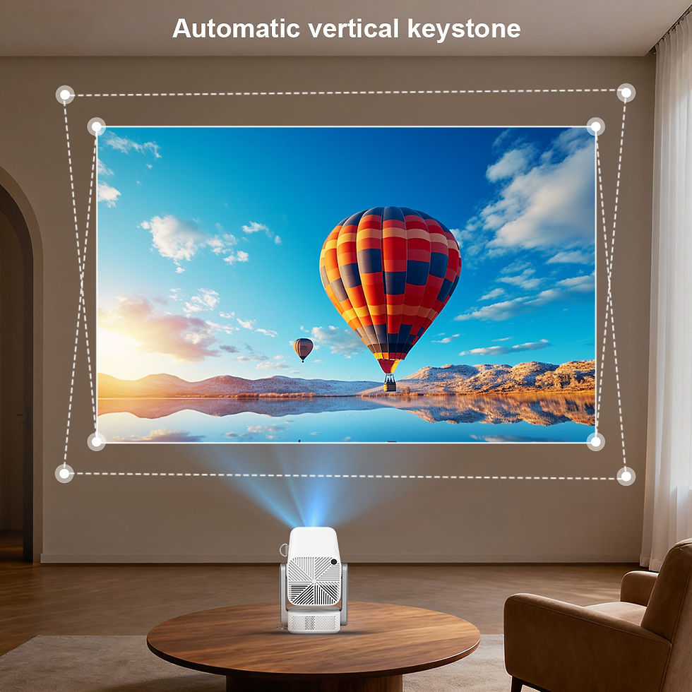 Thumbnail: ThundeaL 4K Android Full HD Projector TD80Pro Mini Beam Projector TD80 Pro 1080P