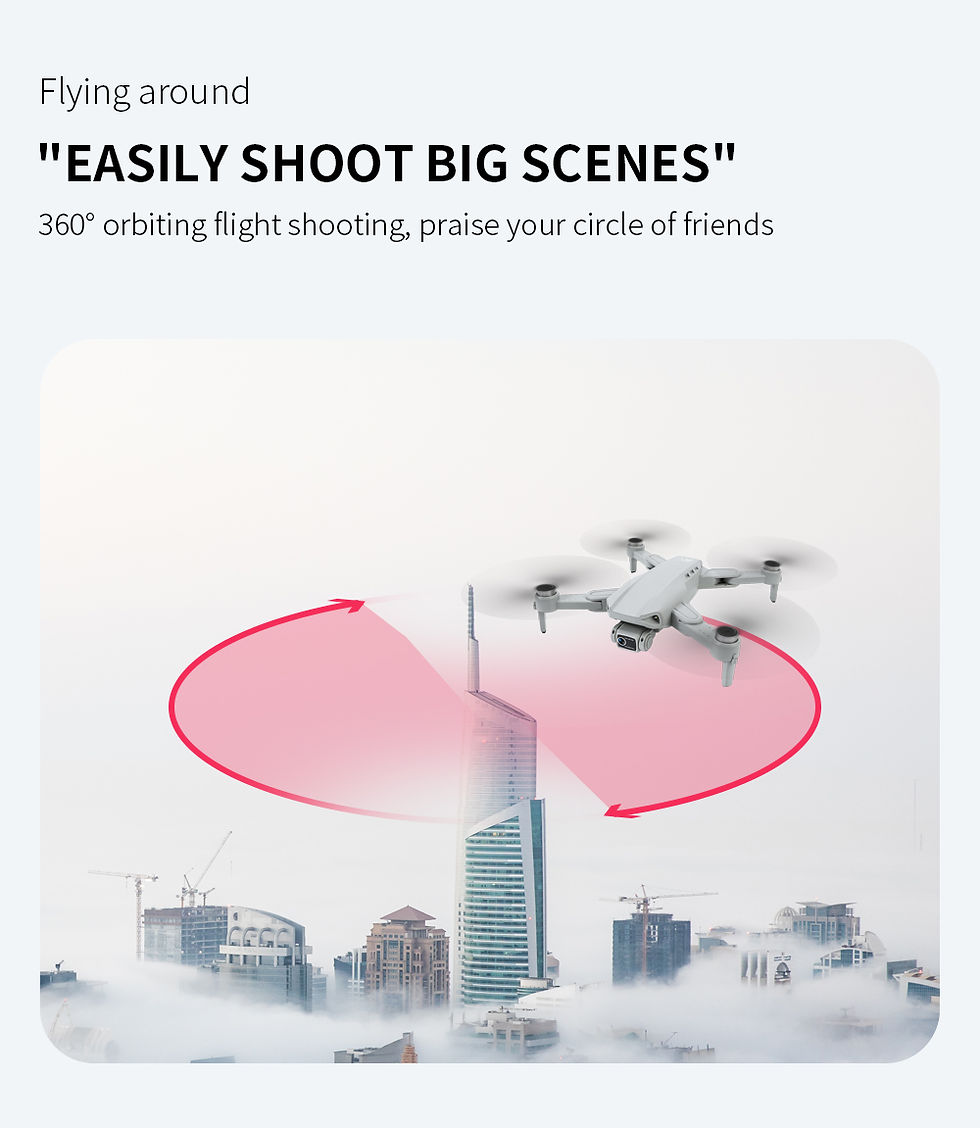 Thumbnail: Drone L900 Pro 4K Professional 5G GPS HD Dual Camera Photography Brushless Folda