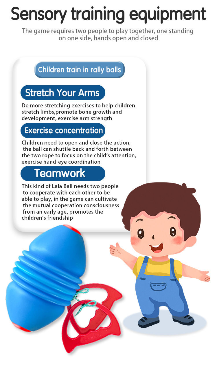 Thumbnail: Elastic Speed Balls for Children Outdoor Toys Large Size Interactive Pulling Sen