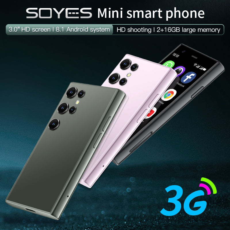 Thumbnail: SOYES S23 Pro Smartphone 3.0-inch Mini Phone 3G Network Supports WIFI Bluetooth 