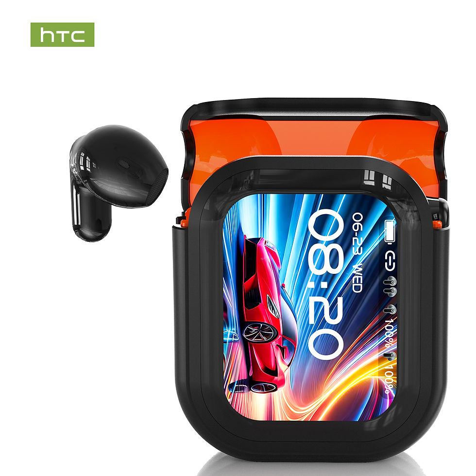 Thumbnail: NEW Translator HTC IPX4 Waterproof Bluetooth 6.0 Translation Earphones, Rating L
