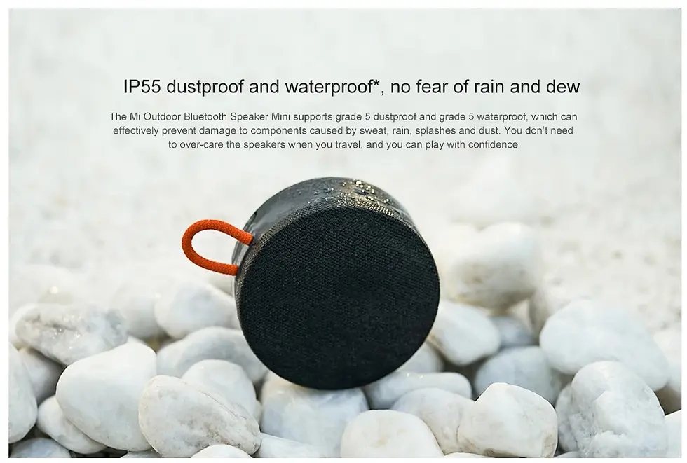 Thumbnail: Original Xiaomi Mi Portable Bluetooth 5.0 Speaker Dustproof Waterproof 10 Hours 