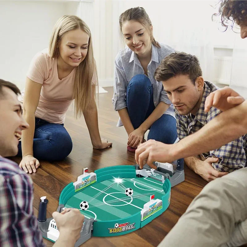 Thumbnail: Interactive Parent-Child Board Match for Kids, 2-Player Mini Table Football Game