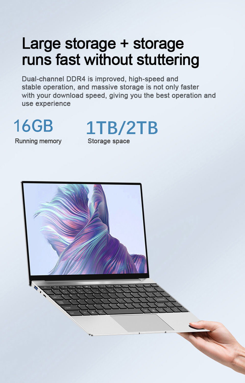 Thumbnail: 2026 Intel Core i9 8950HK N5095A Portable Laptop Computer 16GB DDR4 1TB 2TB SSD 