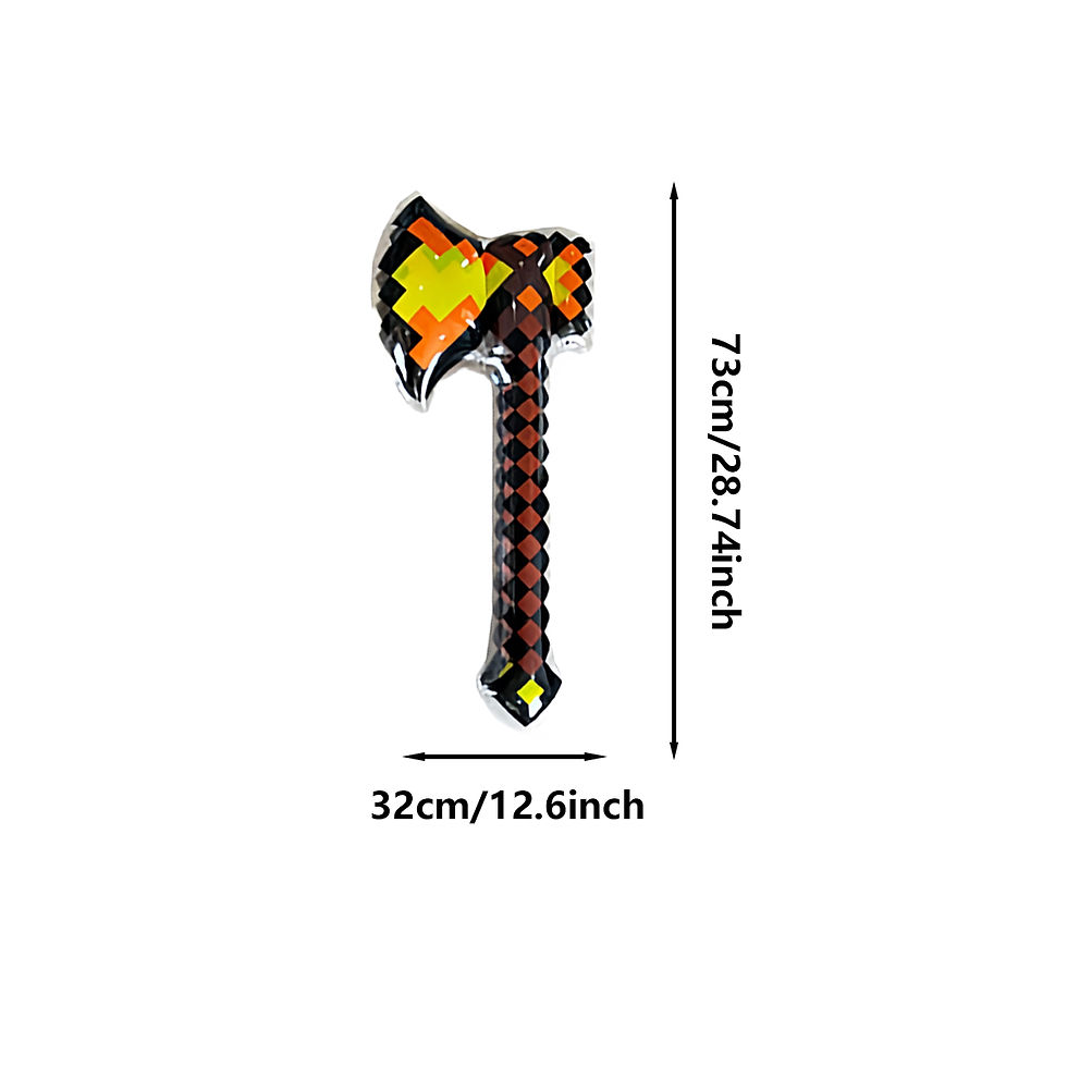Thumbnail: Pixel Style Toys Gemstone Sword Gold Sword Toys Home Games Inflatable Supplies S