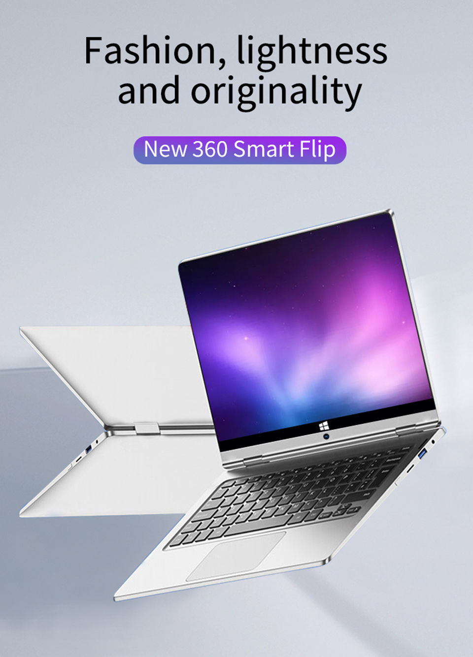 Thumbnail: 11.6" Portable 2 in 1 mini Laptop Computer Touch ScreenIntel N4020 8GB 1TB 2TB W