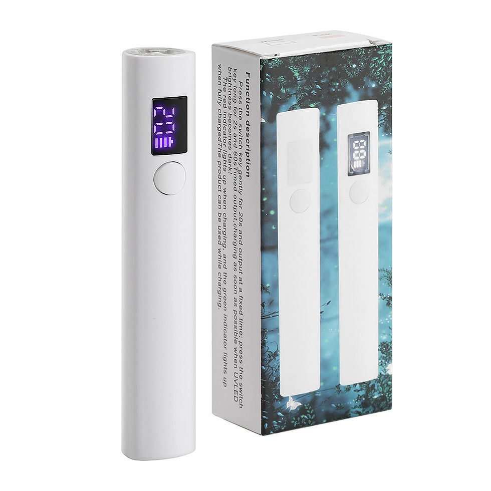 Thumbnail: Portable Quick Dry Nail Dryer Machine Mini UV LED Nail Lamp For Home Salon Tools