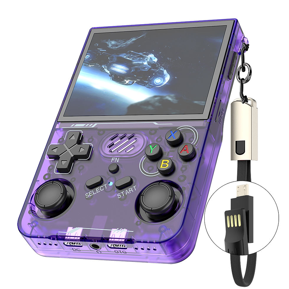 Thumbnail: R36S updated R36XX Retro Handheld Game Console Linux ARKOS 3.5Inch IPS Screen Po