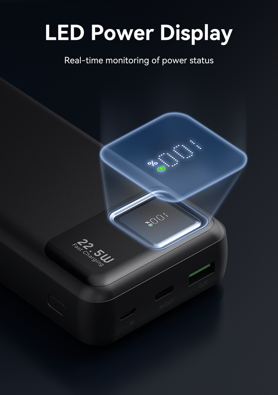 Thumbnail: KUULAA 20000mAh Power Bank Portable External Battery 22.5W Fast Charging Portabl