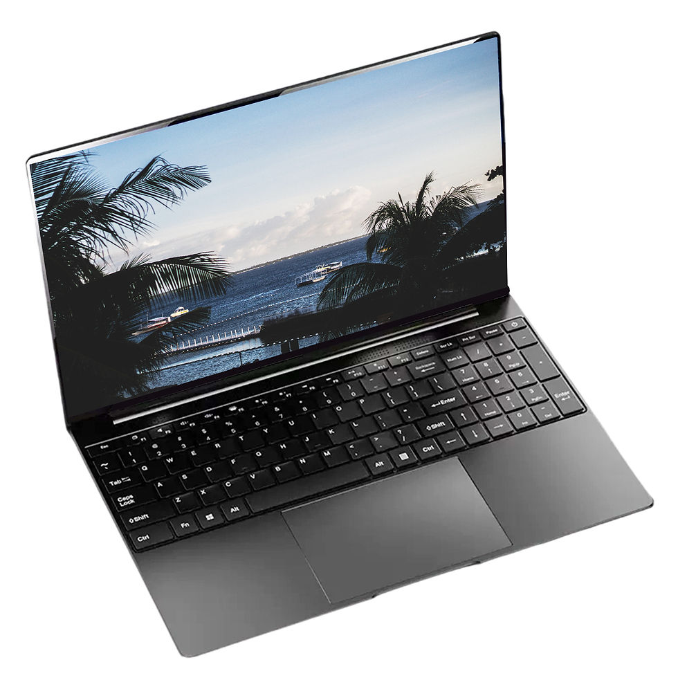 Thumbnail: New 15.6" Inch Laptop Windows 11 Pro N5095 1920x1080 Gaming PC 32GB+2048GB Backl