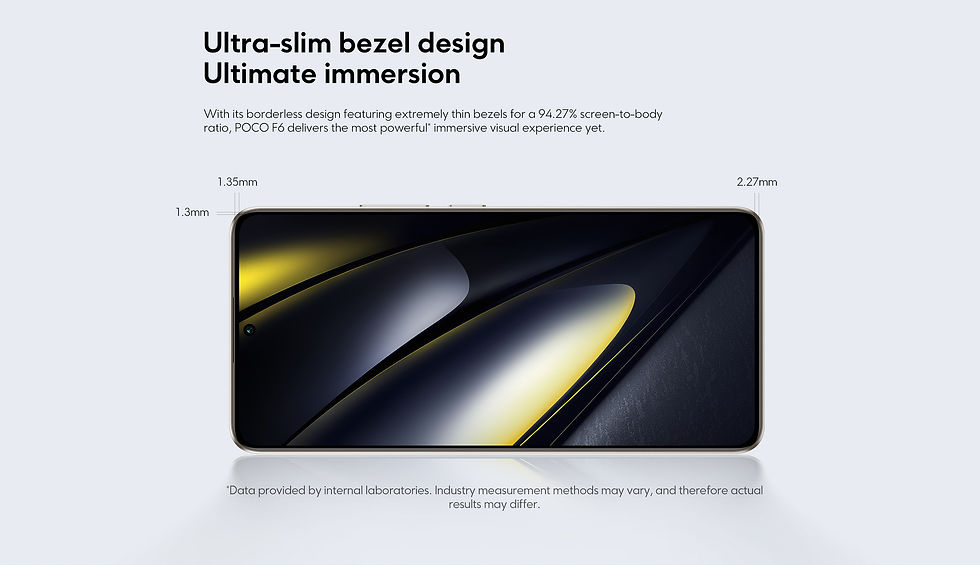 Thumbnail: POCO F6 5G Smartphone Global Version 90W turbo charging Snapdragon 8s Gen 3 NFC 