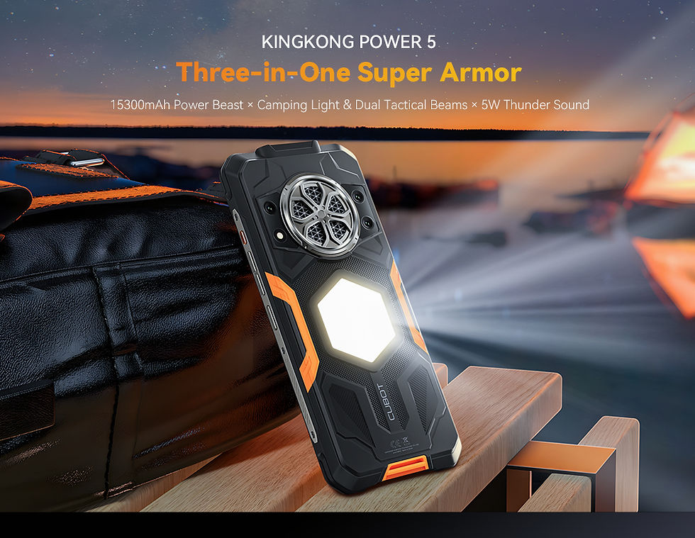 Thumbnail: [Ship From UK] CUBOT KingKong Power 5 Android 15 Rugged Smartphone G100 16GB(6+1