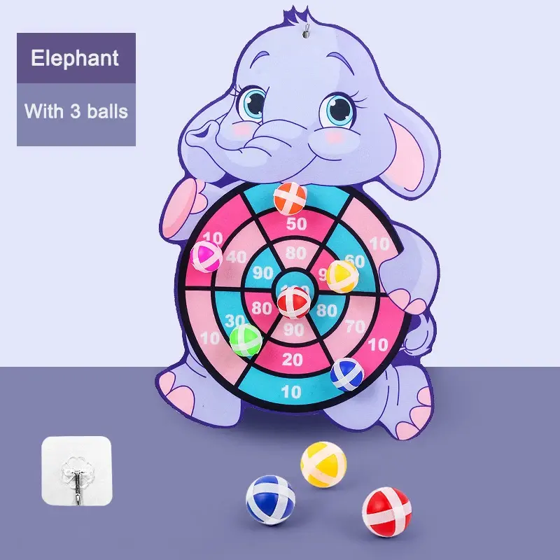 Thumbnail: Educational Dart Board Baby Dart Indoor Sports Child Montessori Games for Childr
