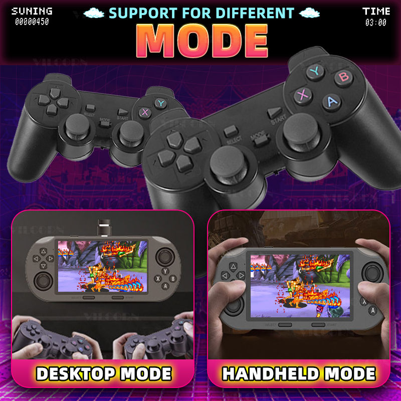 Thumbnail: NEW SF3000 Portable Handheld Game Console Pocket Video Game Player 20000 Games F