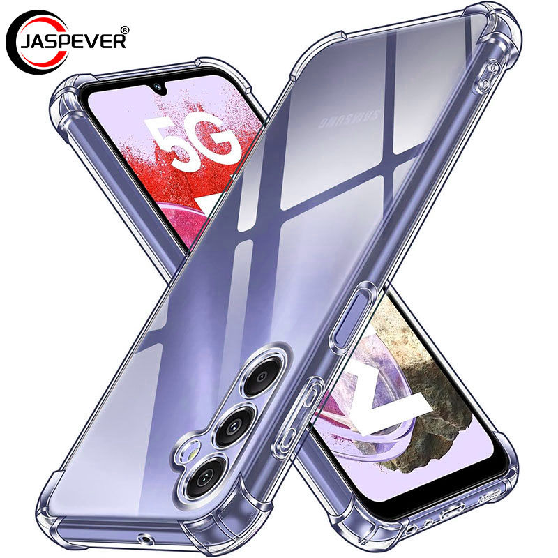 Thumbnail: Shockproof Clear Silicone Soft Case For Samsung Galaxy S24 S23 S21 FE S22 Plus U