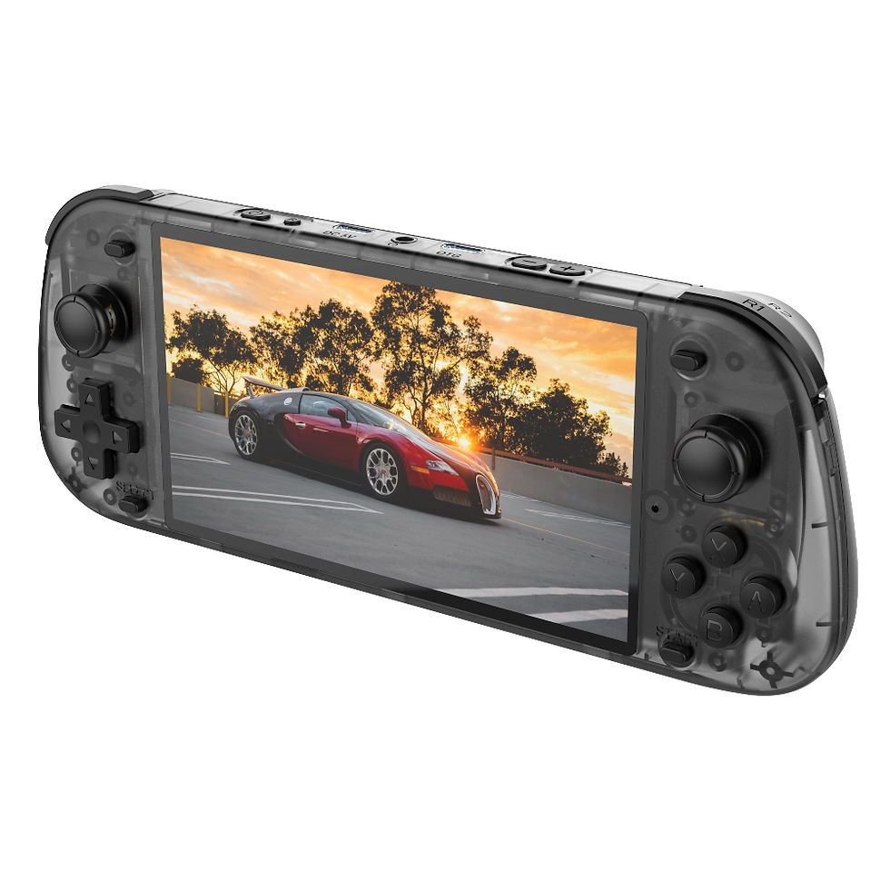 Thumbnail: New R50S Retro Handheld Game Console 5.1 Inch Large Screen Linux System 854*480 