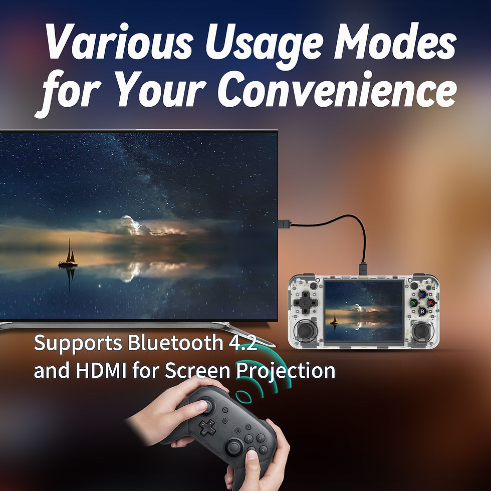 Thumbnail: ANBERNIC RG35XX H Horizontal Retro Gaming Console 3.5" IPS OCA Screen Linux 64-b