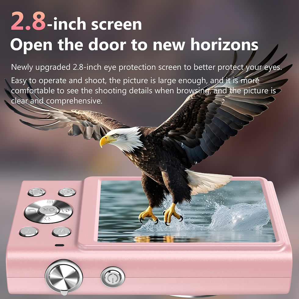 Thumbnail: 4K Digital Camera Autofocus Vlogging Camera HD 48MP with 2.8" Large Screen Camco