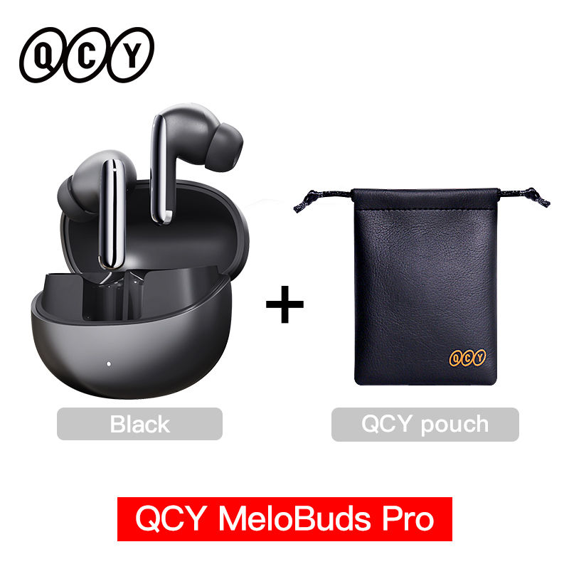 Thumbnail: QCY MeloBuds Pro ANC Bluetooth 5.3 Earphones Wireless 46dB Hybrid ANC Hi-Res LDA