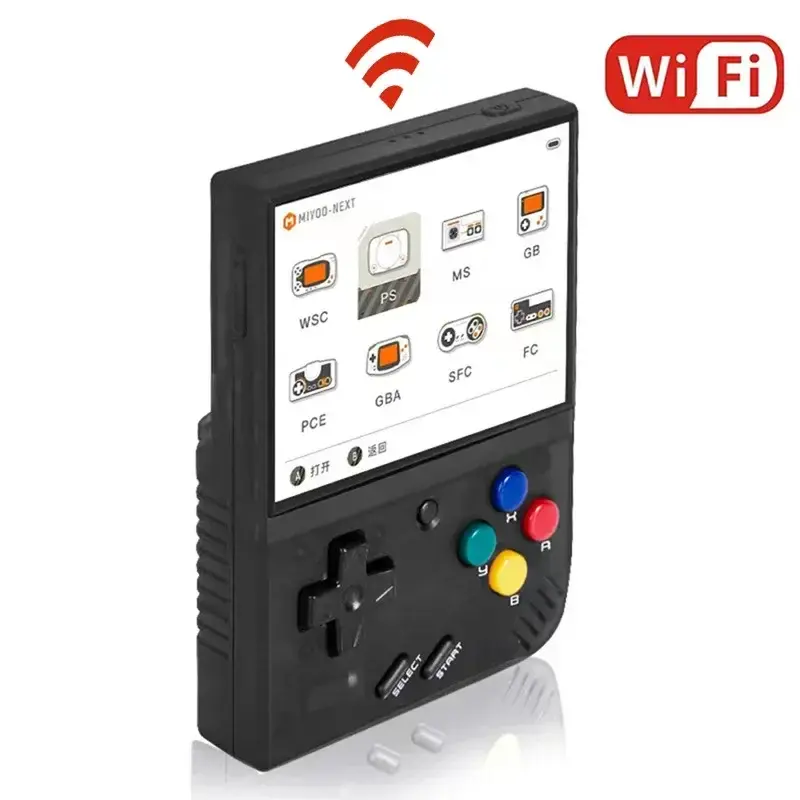 Thumbnail: MIYOO Mini Plus Portable Retro Handheld Game Console V2 Mini+ IPS Screen Classic