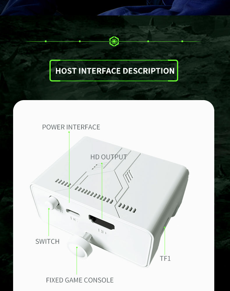 Thumbnail: 2026 New Coopreme Y7 X7 128G  Linux System 4K Video Game Console TV Box Wireless