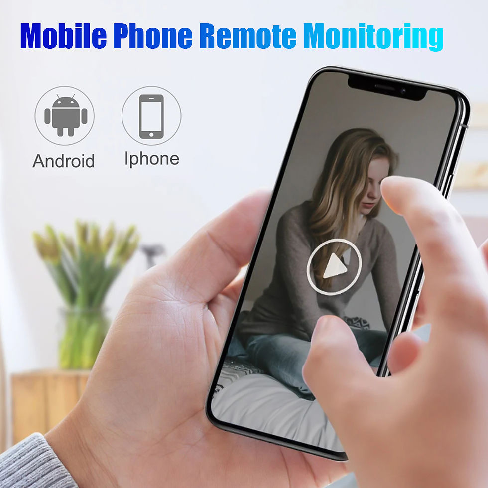 Thumbnail: 4K HD Mini Camera Wireless WIFI Camera Supports 5X zoom, motion detection, remot