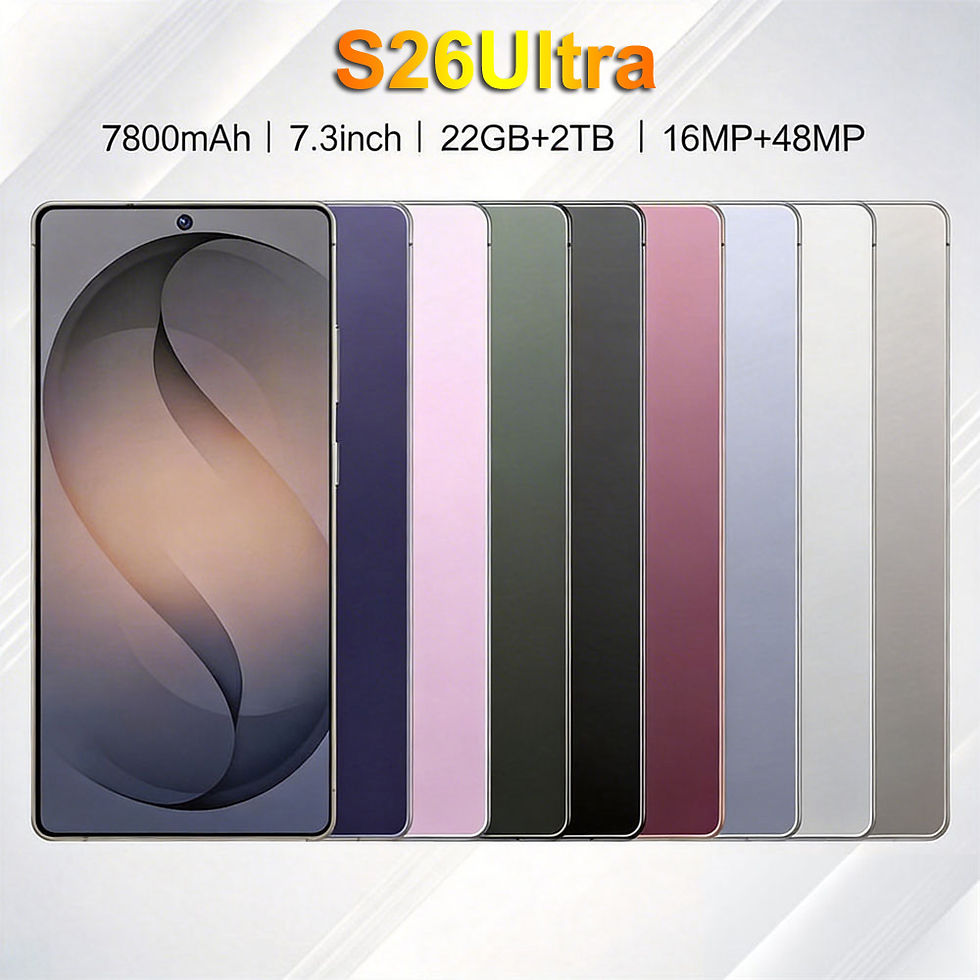 Thumbnail: 2026 Original Smartphone For S26 Ultra 5G 7.3HD AI 8-Core Dual Sim Card 16G+1TB 