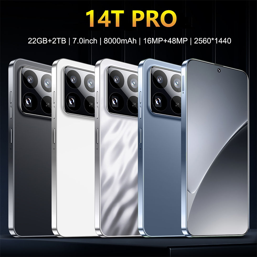 Thumbnail: New 14T Pro Original Smartphone 7.3inch Cell Phone 8000mAh Android 4G 5G Dual SI