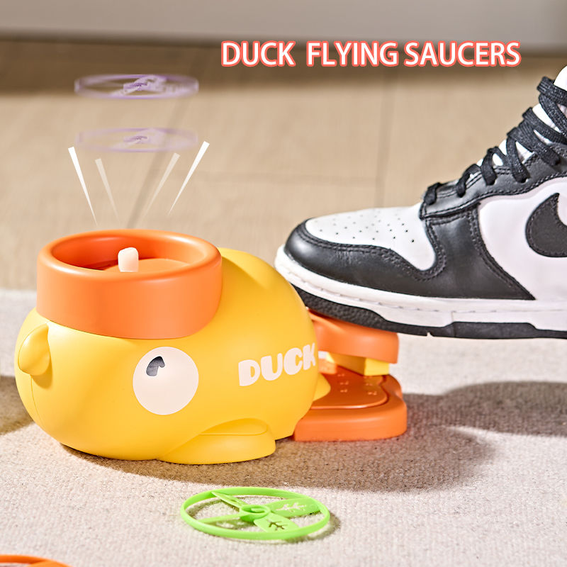 Thumbnail: Flying Disc Air Rocket Launcher Saucer Outdoor Soaring Propeller Garden Game Nov