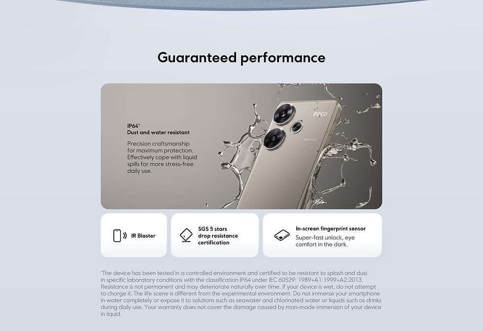 Thumbnail: POCO F6 5G Smartphone Global Version 90W turbo charging Snapdragon 8s Gen 3 NFC 